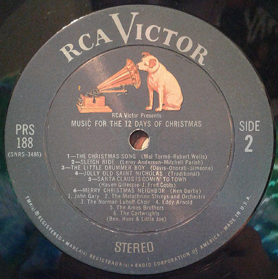 Various : RCA Victor Presents Music For The Twelve Days Of Christmas (LP, Comp)