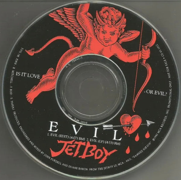 Jetboy (3) : Evil (CD, Single, Promo)