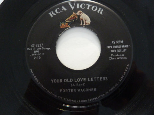 Porter Wagoner : Your Old Love Letters / Heartbreak Affair (7", Single, Mono)
