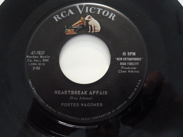 Porter Wagoner : Your Old Love Letters / Heartbreak Affair (7", Single, Mono)