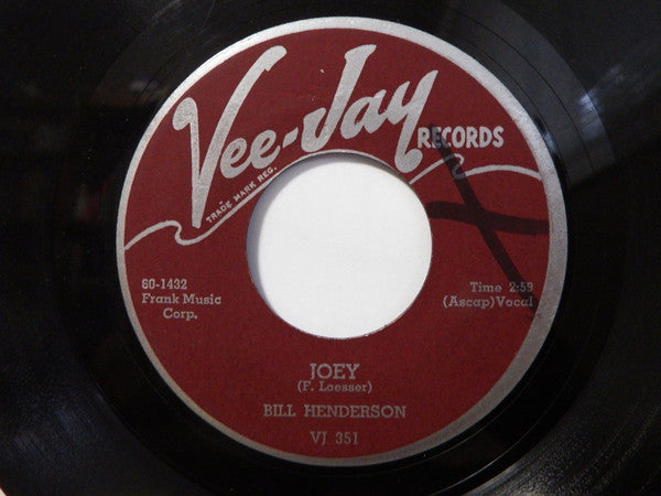 Bill Henderson (3) : Sweet Pumpkin (7")
