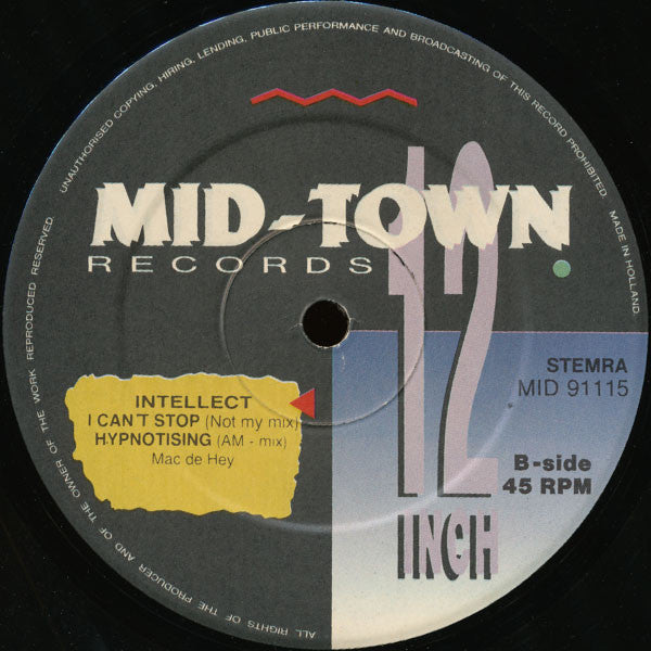 Intellect : Throw Your Hands Up (12")