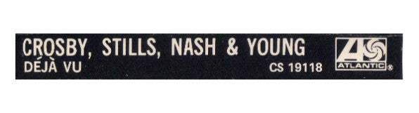 Crosby, Stills, Nash & Young : Déjà Vu (Cass, Album, RE)