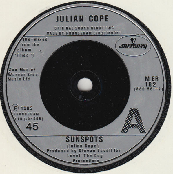 Julian Cope : Sunspots EP (2x7", EP, Inj)