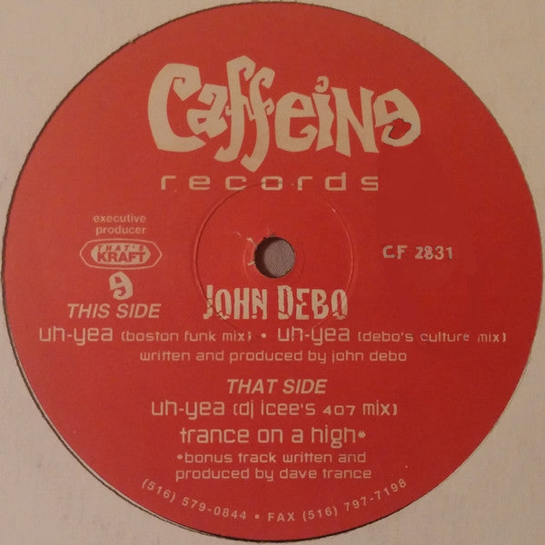 John Debo : Uh-Yea (12")