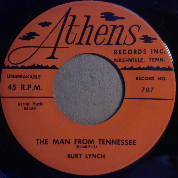 Burt Lynch : Gonna Git Me A Gittar (7", Single)