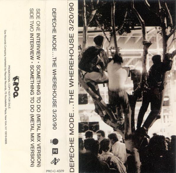 Depeche Mode : ... The Wherehouse 3/20/90 (Cass, Promo)