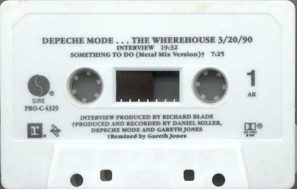 Depeche Mode : ... The Wherehouse 3/20/90 (Cass, Promo)