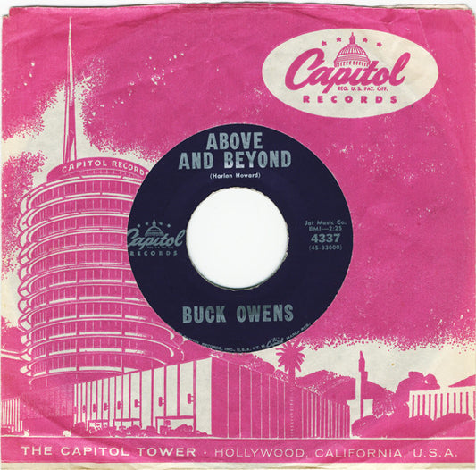 Buck Owens : Above And Beyond / Till These Dreams Come True (7", Single)