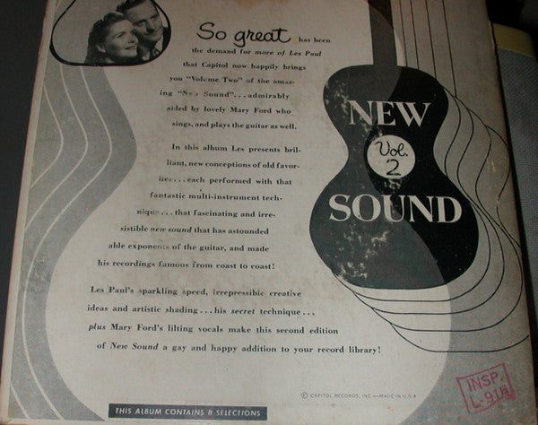 Les Paul & Mary Ford : The New Sound Volume II (2x7", Album, EP)
