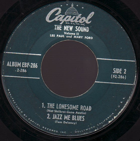 Les Paul & Mary Ford : The New Sound Volume II (2x7", Album, EP)