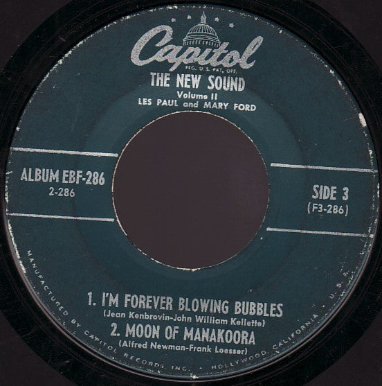 Les Paul & Mary Ford : The New Sound Volume II (2x7", Album, EP)