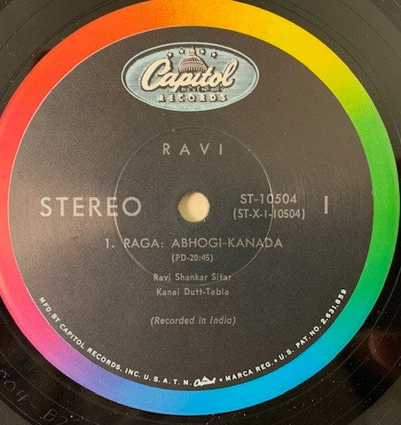 Ravi Shankar : Ravi (LP, Scr)