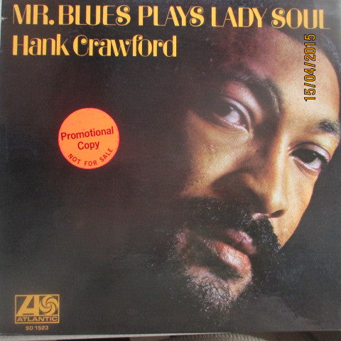 Hank Crawford : Mr. Blues Plays Lady Soul (LP, Promo)