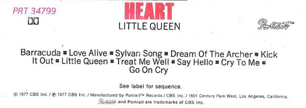 Heart : Little Queen (Cass, Album, RE, Bei)