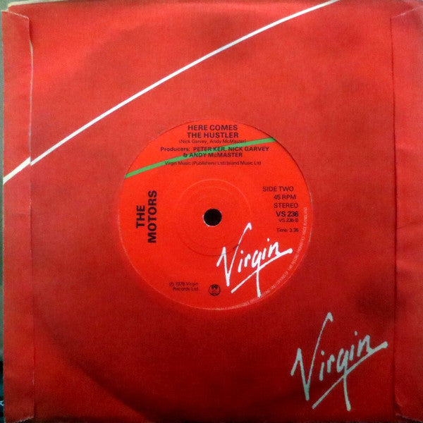 The Motors : Today (7", Single, Sol)