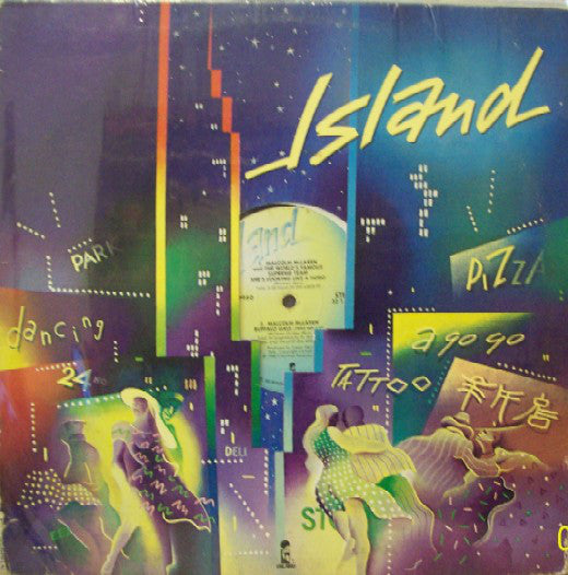 Malcolm McLaren And World's Famous Supreme Team : Buffalo Gals (12", AR )