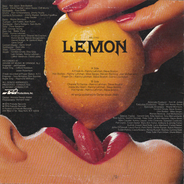 Lemon : Lemon (LP, Album)
