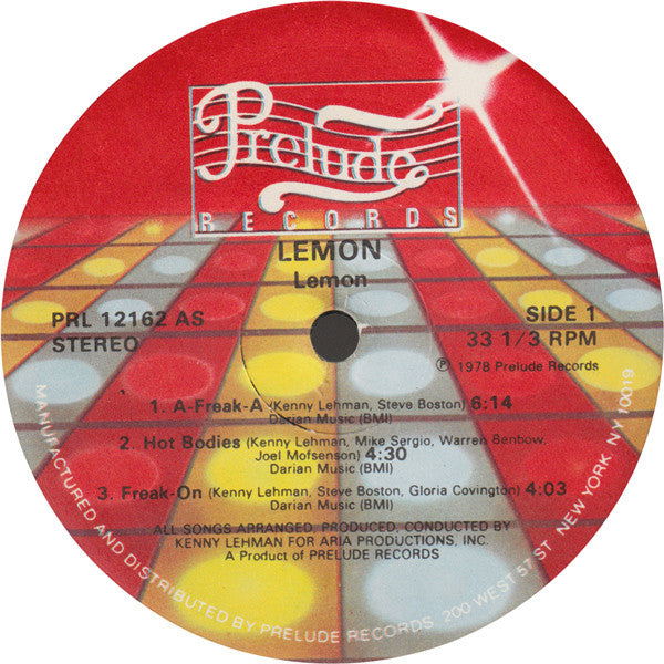 Lemon : Lemon (LP, Album)