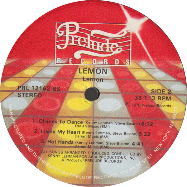 Lemon : Lemon (LP, Album)