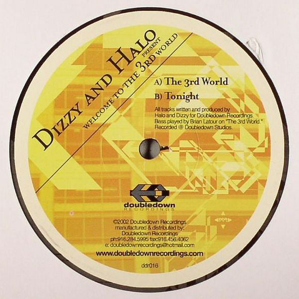 Dizzy And Halo : Welcome To The 3rd World (12")