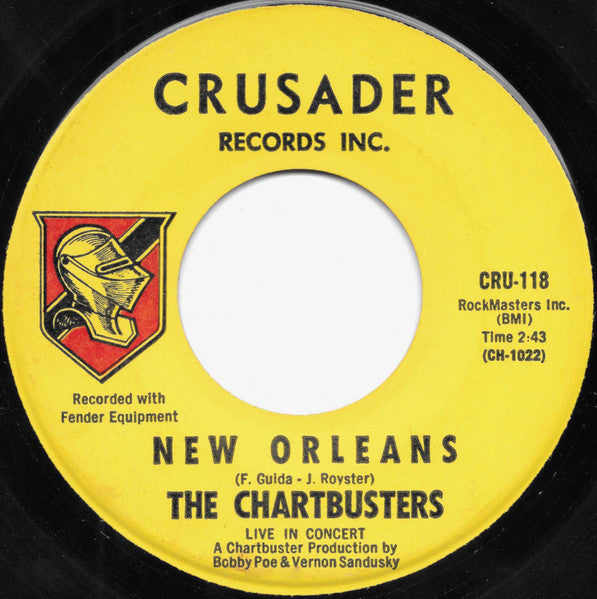 The Chartbusters (2) : New Orleans (7", Single)