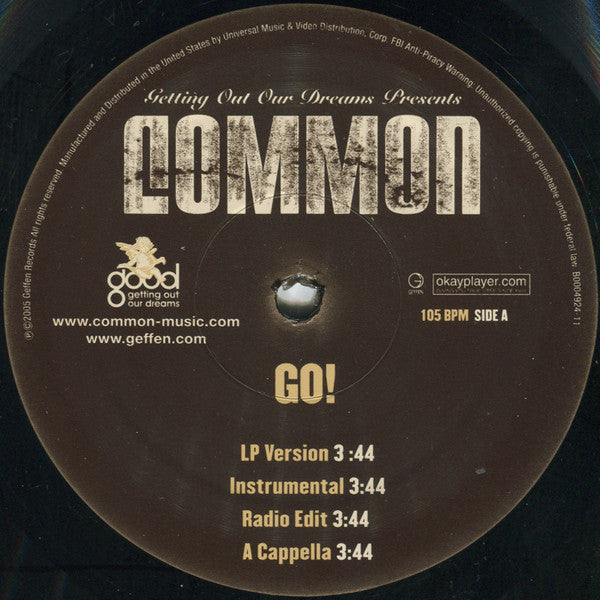 Common : Go! (12")