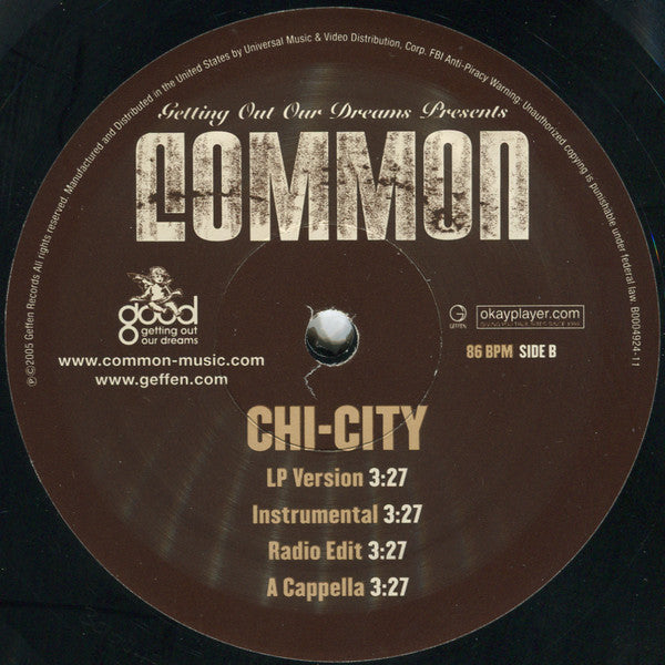 Common : Go! (12")