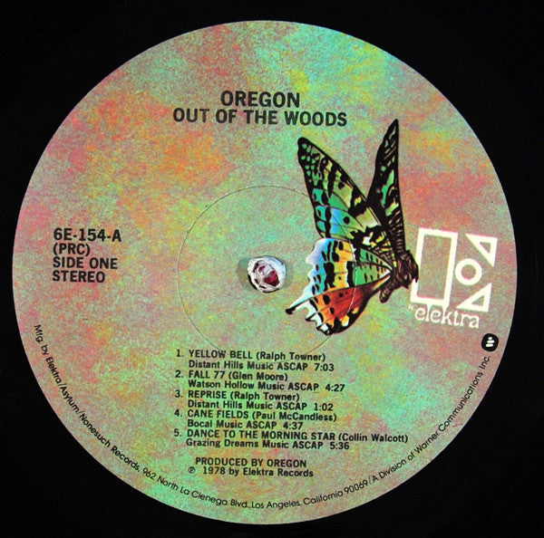 Oregon : Out Of The Woods (LP, Album, Gat)