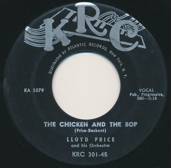 Lloyd Price : Lonely Chair / The Chicken And The Bop (7", Single)