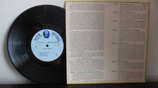 Korla Pandit : Selections From Korla Pandit's The Grand Moghul Suite (10", Album, Mono)