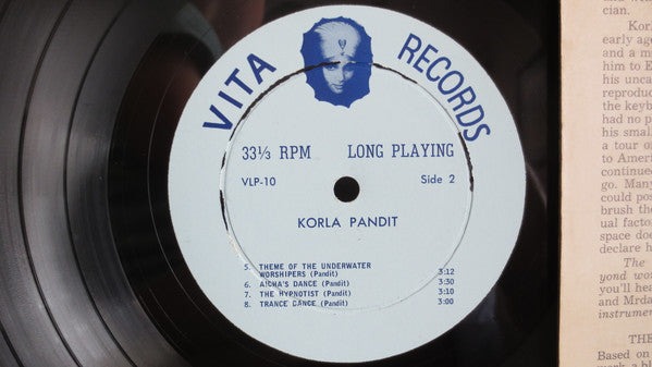 Korla Pandit : Selections From Korla Pandit's The Grand Moghul Suite (10", Album, Mono)