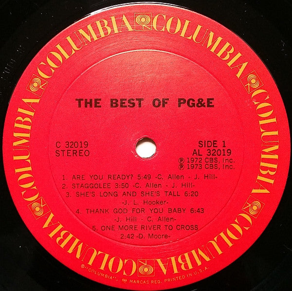 Pacific Gas & Electric : The Best Of PG&E (LP, Comp, RP)