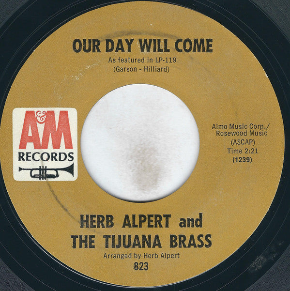 Herb Alpert & The Tijuana Brass : Mame (7", Single, Styrene, Mon)