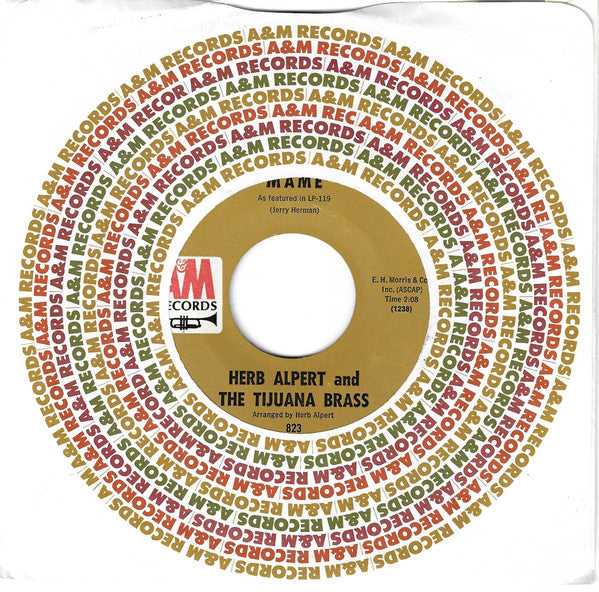 Herb Alpert & The Tijuana Brass : Mame (7", Single, Styrene, Mon)