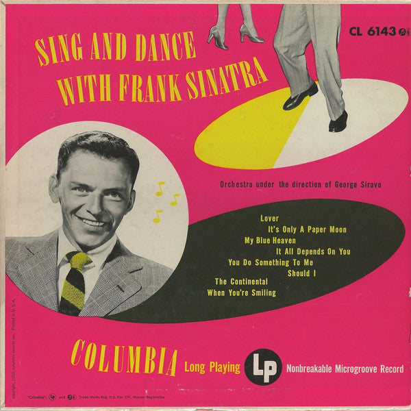 Frank Sinatra : Sing And Dance With Frank Sinatra (10", Album, Mono)