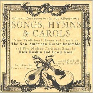 The New American Guitar Ensemble : Songs, Hymns & Carols (LP, Album)