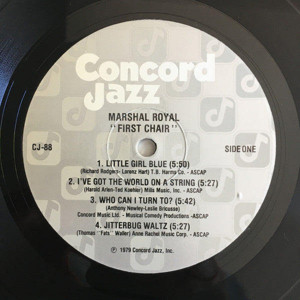 Marshal Royal* : First Chair (LP, Album)