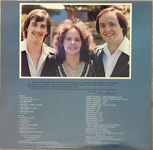 The LaChances : In His Hands (LP, Album)