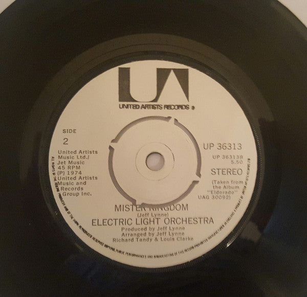 Electric Light Orchestra : Turn To Stone (7", Single)