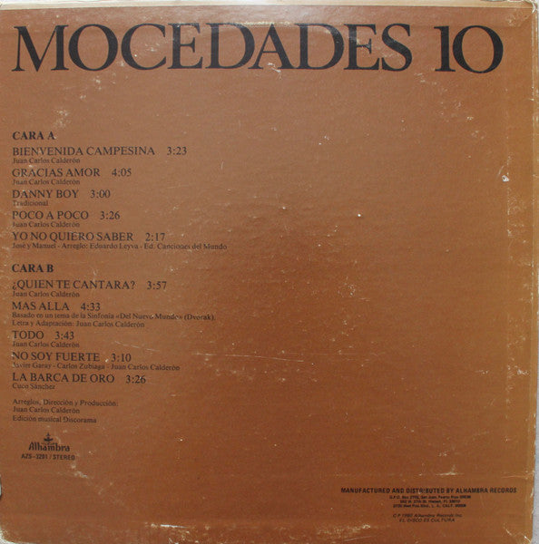 Mocedades : 10 (LP)