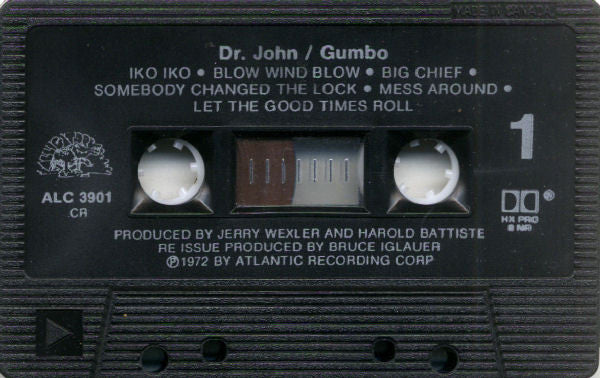 Dr. John : Dr. John's Gumbo (Cass, Album, RE, Dol)