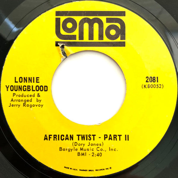 Lonnie Youngblood : African Twist (7")