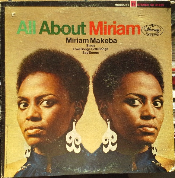 Miriam Makeba : All About Miriam (LP, Album)