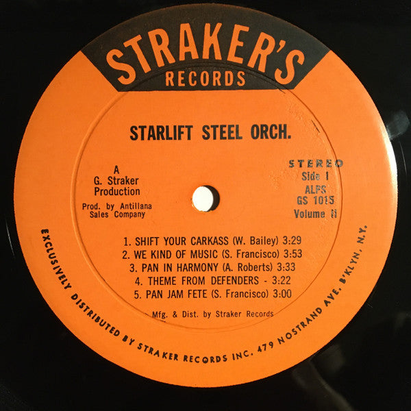 Angostura Starlift Steel Orchestra : Starlift Volume 2 (LP, Comp, RE)