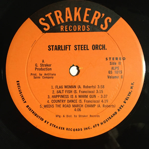 Angostura Starlift Steel Orchestra : Starlift Volume 2 (LP, Comp, RE)