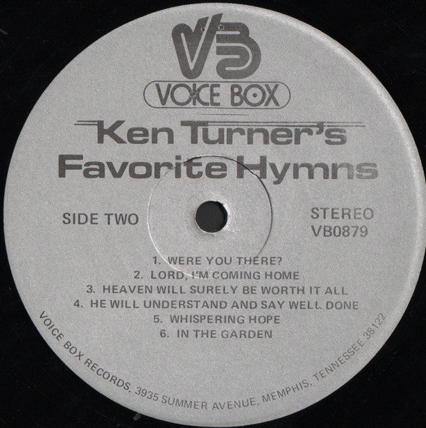 Ken Turner : Ken Turner's Favorite Hymns (LP)