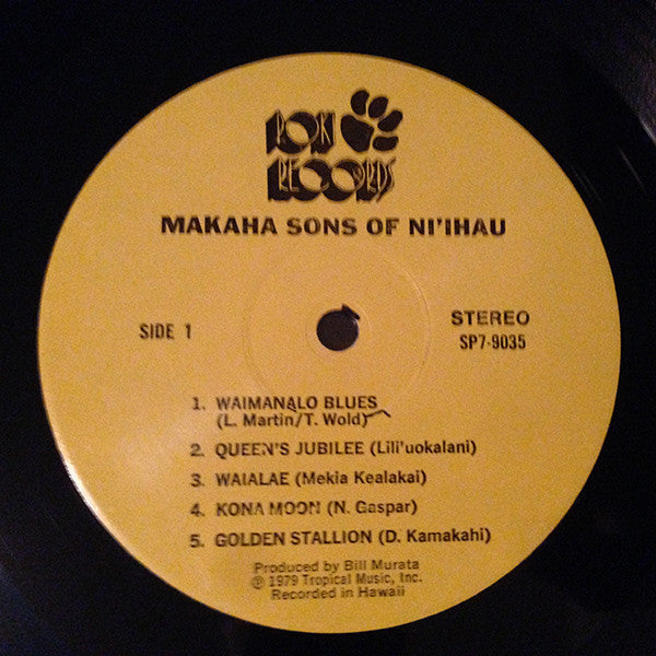The Makaha Sons Of Ni'ihau : Makaha Sons Of Ni'ihau (LP)