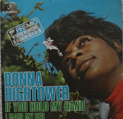 Donna Hightower : If You Hold My Hand (7", Single)