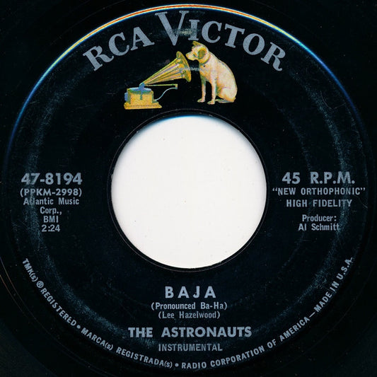 The Astronauts (3) : Baja (7", Single, Hol)